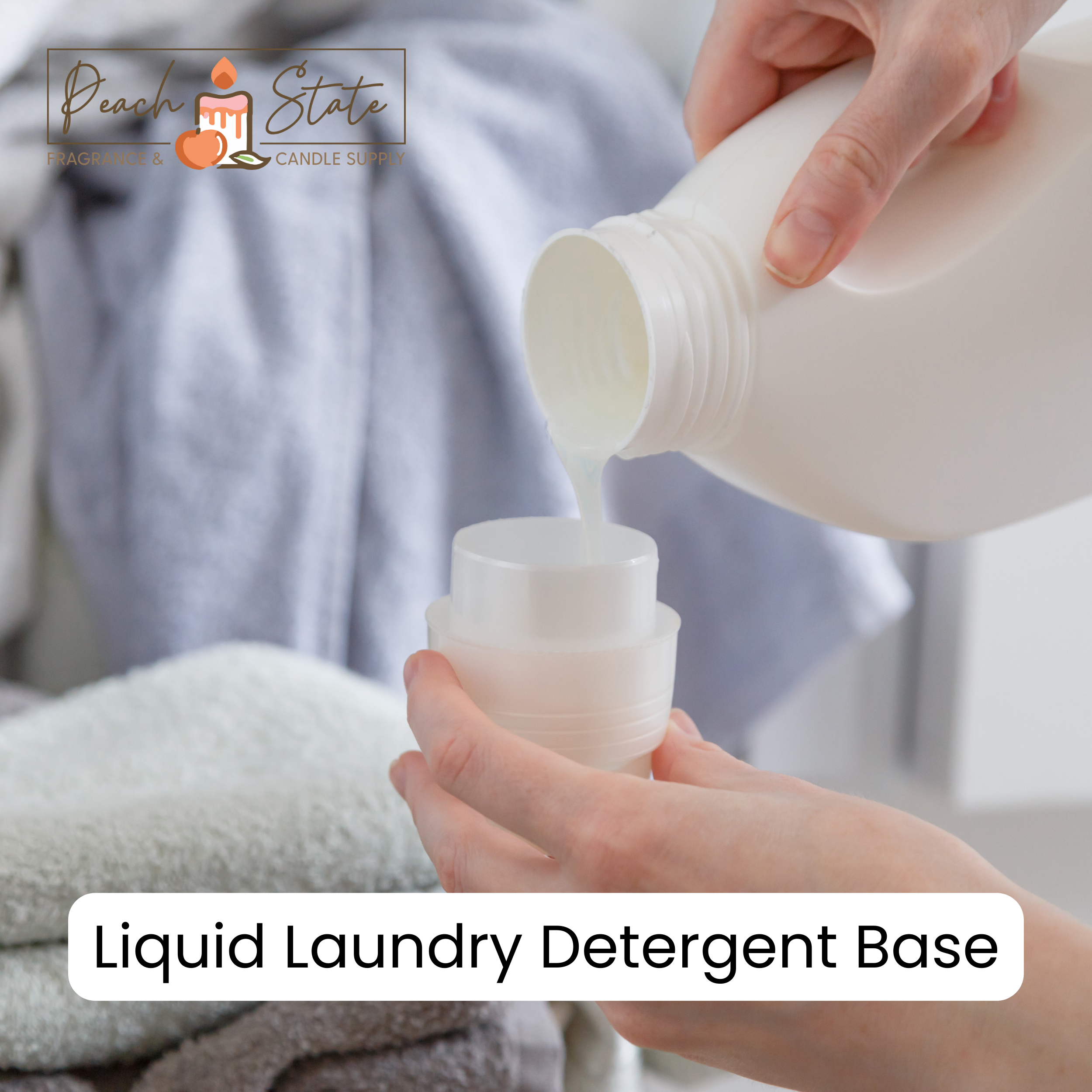 Unscented Liquid Laundry Detergent Base HE Compatible