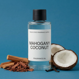 Mahogany Coconut Fragrance Oil - Toasted Coconut, Mahogany | Peach State Fragrance Supply