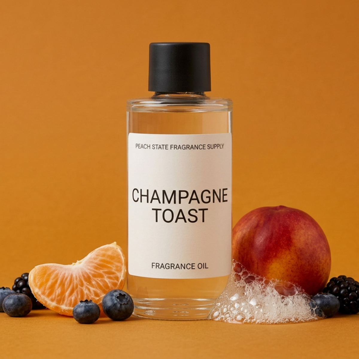 Champagne Toast Fragrance Oil - Sparkling Champagne, Tangerine | Peach State Fragrance Supply