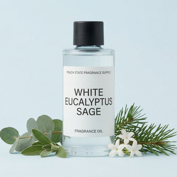White Eucalyptus Sage Fragrance Oil - Fresh Eucalyptus | Peach State Fragrance Supply