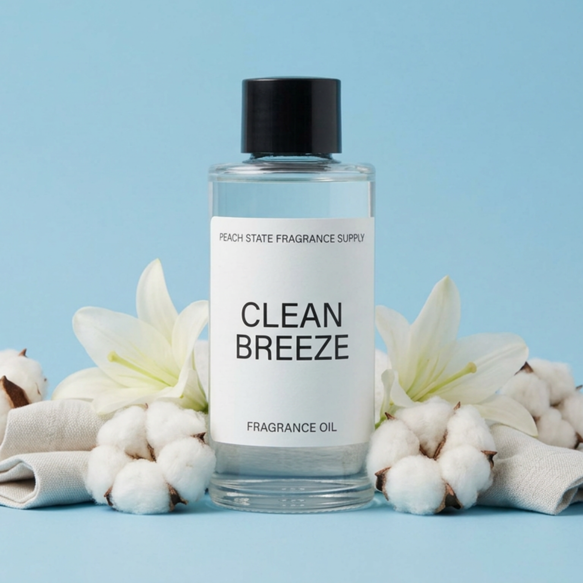 Clean Breeze Fragrance Oil - Fresh Linen, Ozone | Peach State Fragrance Supply