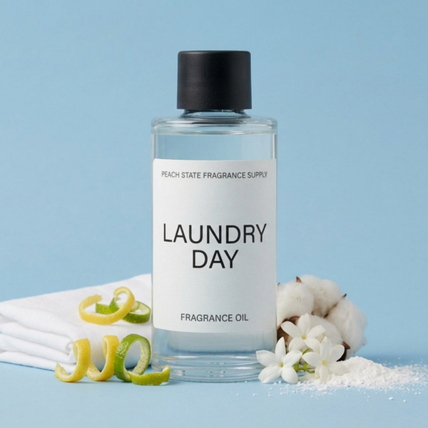 Laundry Day Fragrance Oil - Fresh Linen, Citrus | Peach State Fragrance Supply