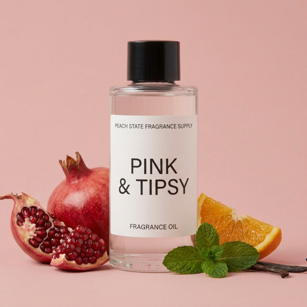 Pink & Tipsy Fragrance Oil - pomegranate, tart orange | Peach State Fragrance Supply
