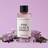 Pink Lilac & Vanilla Fragrance Oil - Green Notes | Peach State Fragrance Supply
