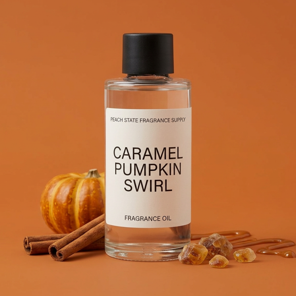 Caramel Pumpkin Swirl Fragrance Oil - Caramel, pumpkin | Peach State Fragrance Supply