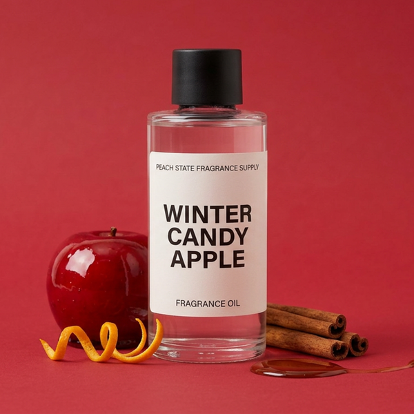 Winter Candy Apple Fragrance Oil - Apple, Orange Zest | Peach State Fragrance Supply