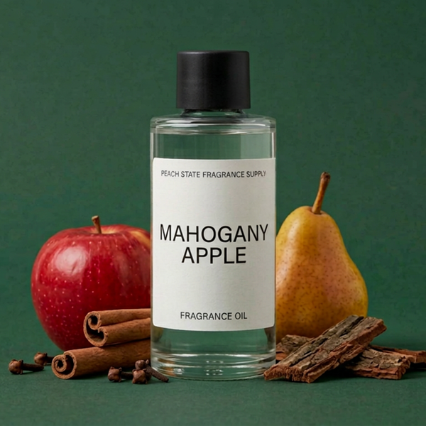 Mahogany Apple Fragrance Oil - Fresh Apple, Pear | Peach State Fragrance Supply