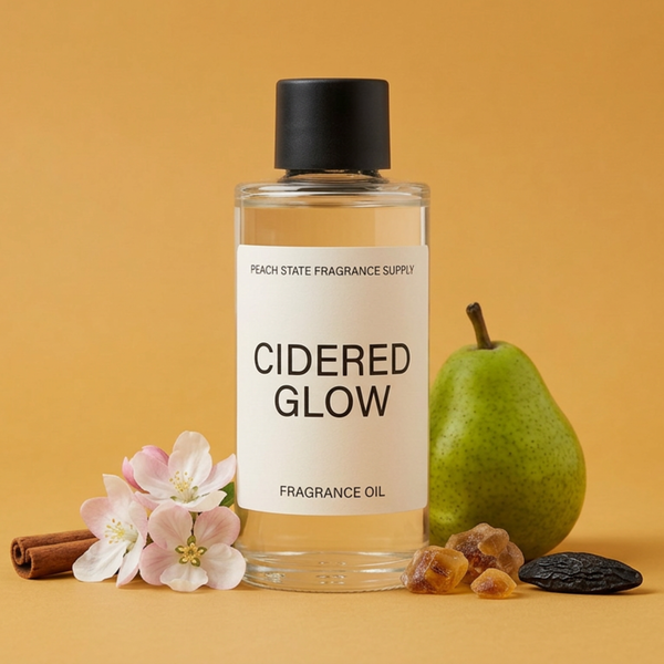 Cidered Glow Fragrance Oil - Fresh pear, bergamot | Peach State Fragrance Supply
