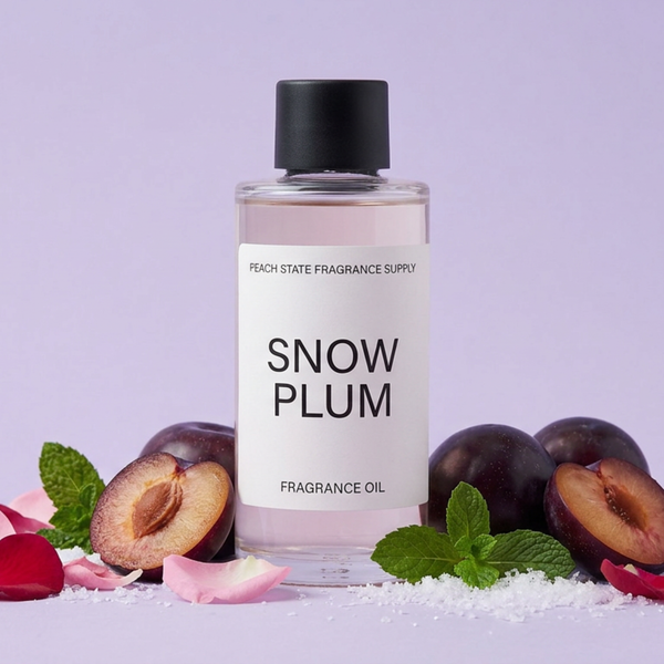 Snow Plum Fragrance Oil - Juicy plum, crisp apple | Peach State Fragrance Supply
