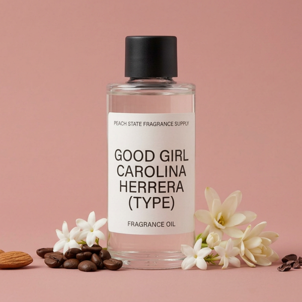 Good Girl Carolina Herrera (Type) Fragrance Oil - Almond, coffee | Peach State Fragrance Supply