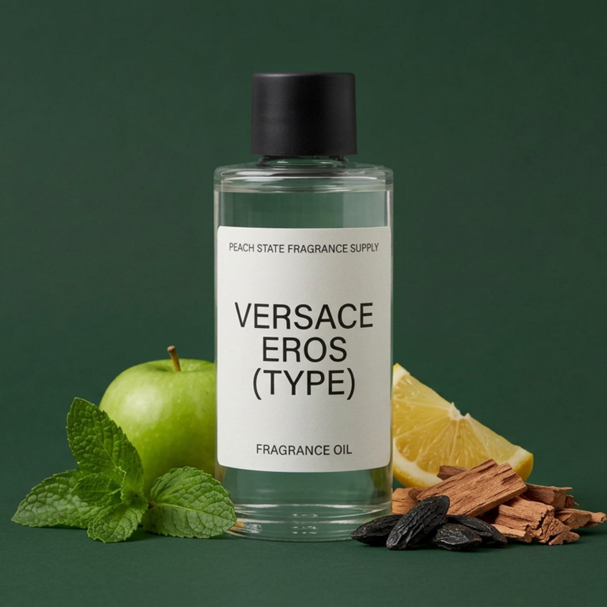 Versace Eros (Type) Fragrance Oil - Mint, green apple | Peach State Fragrance Supply