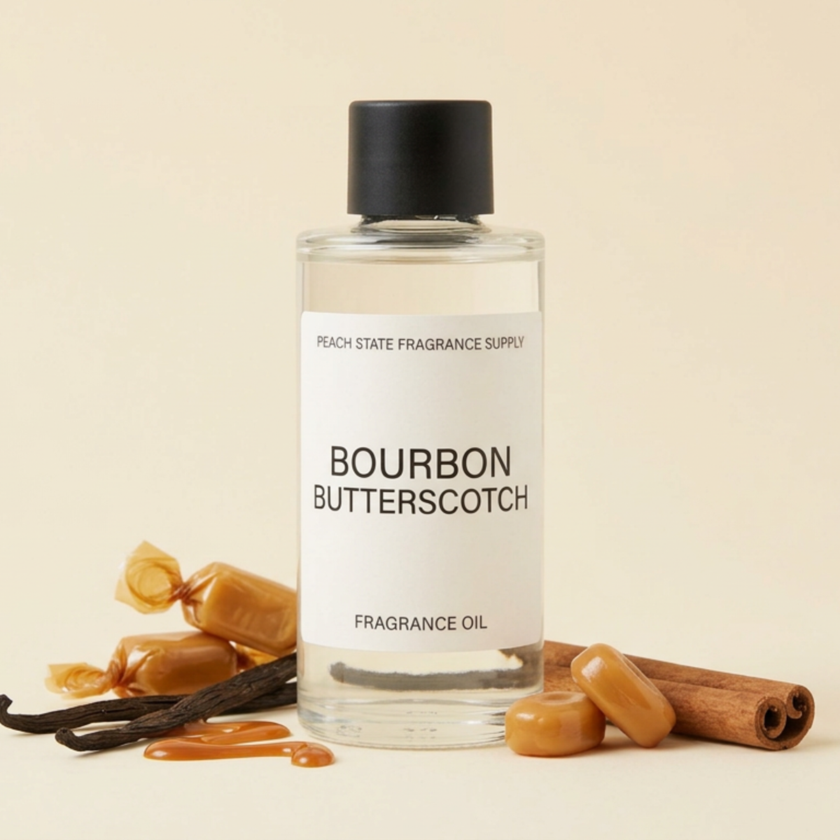 Bourbon Butterscotch Fragrance Oil - Cream, butterscotch | Peach State Fragrance Supply