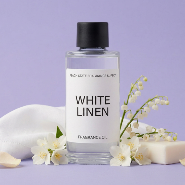 White Linen Fragrance Oil - Aldehyde, citrus | Peach State Fragrance Supply
