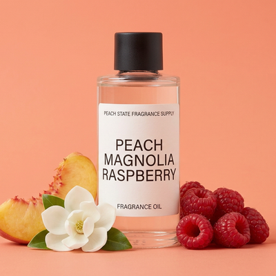 Peach Magnolia Raspberry