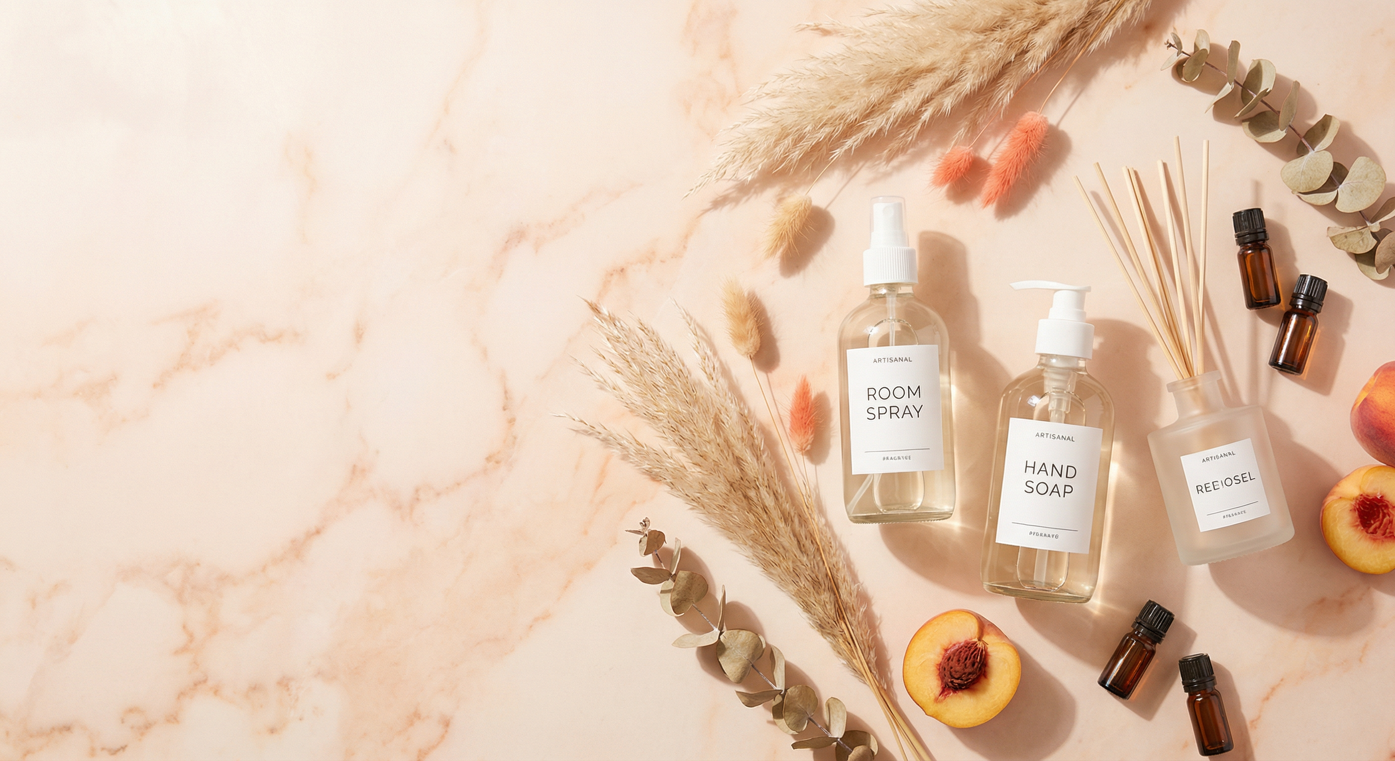 Blend bottle and build your home fragrance brand with Peach State